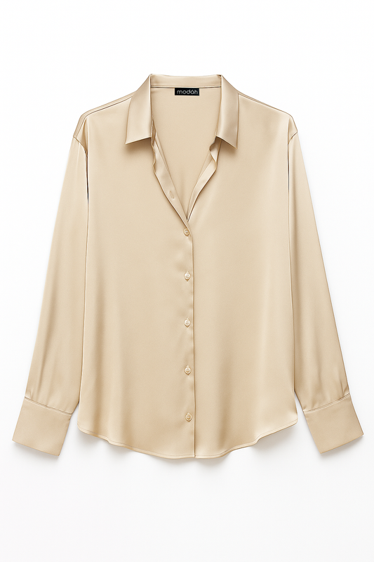 CAMICIA SATIN BASIC