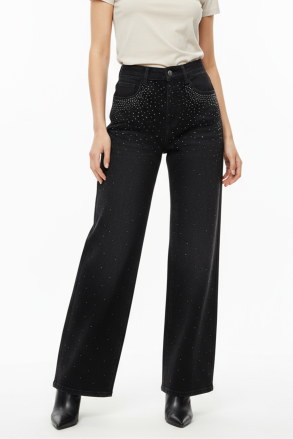 JEANS PALAZZO STAR
