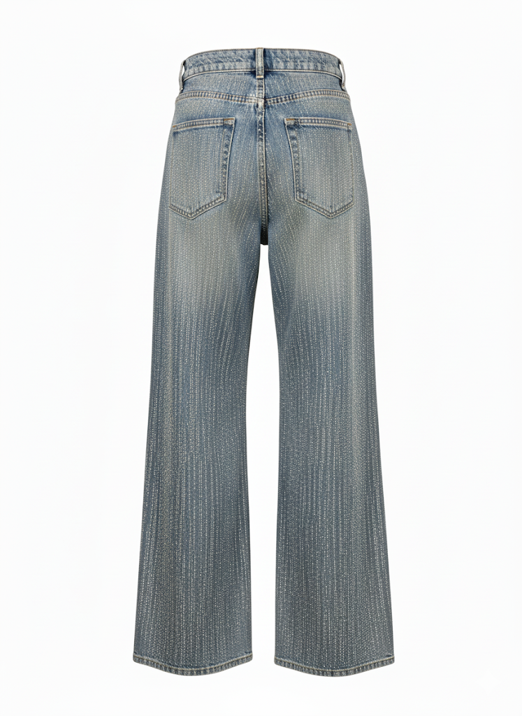 JEANS FULL STRASS