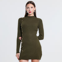 ABITO CORTO BOTTONI SM VERDE MILITARE