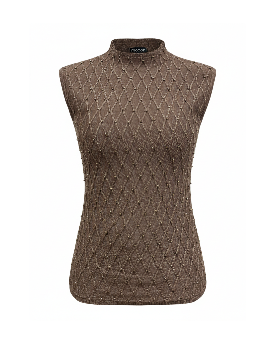 TOP MAGLIA PERLINE