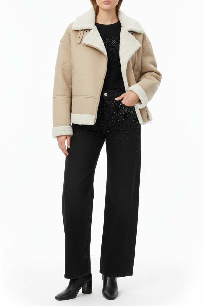 GIACCA ECOMONTONE CERNIERA