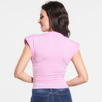 T-SHIRT CROPPED SPALLINE