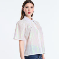 CAMICIA SHINE M BIANCO
