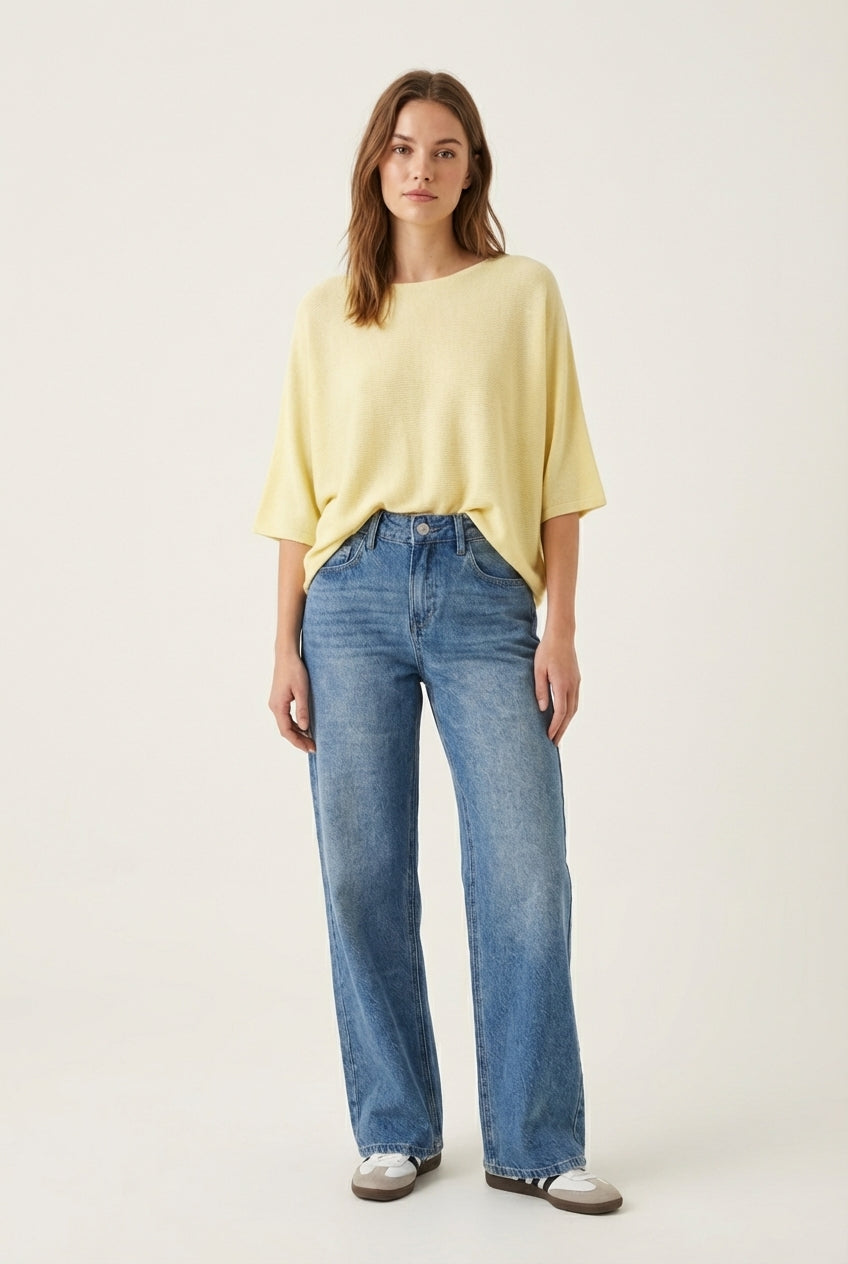 Maglia Oversize a Maniche Corte
