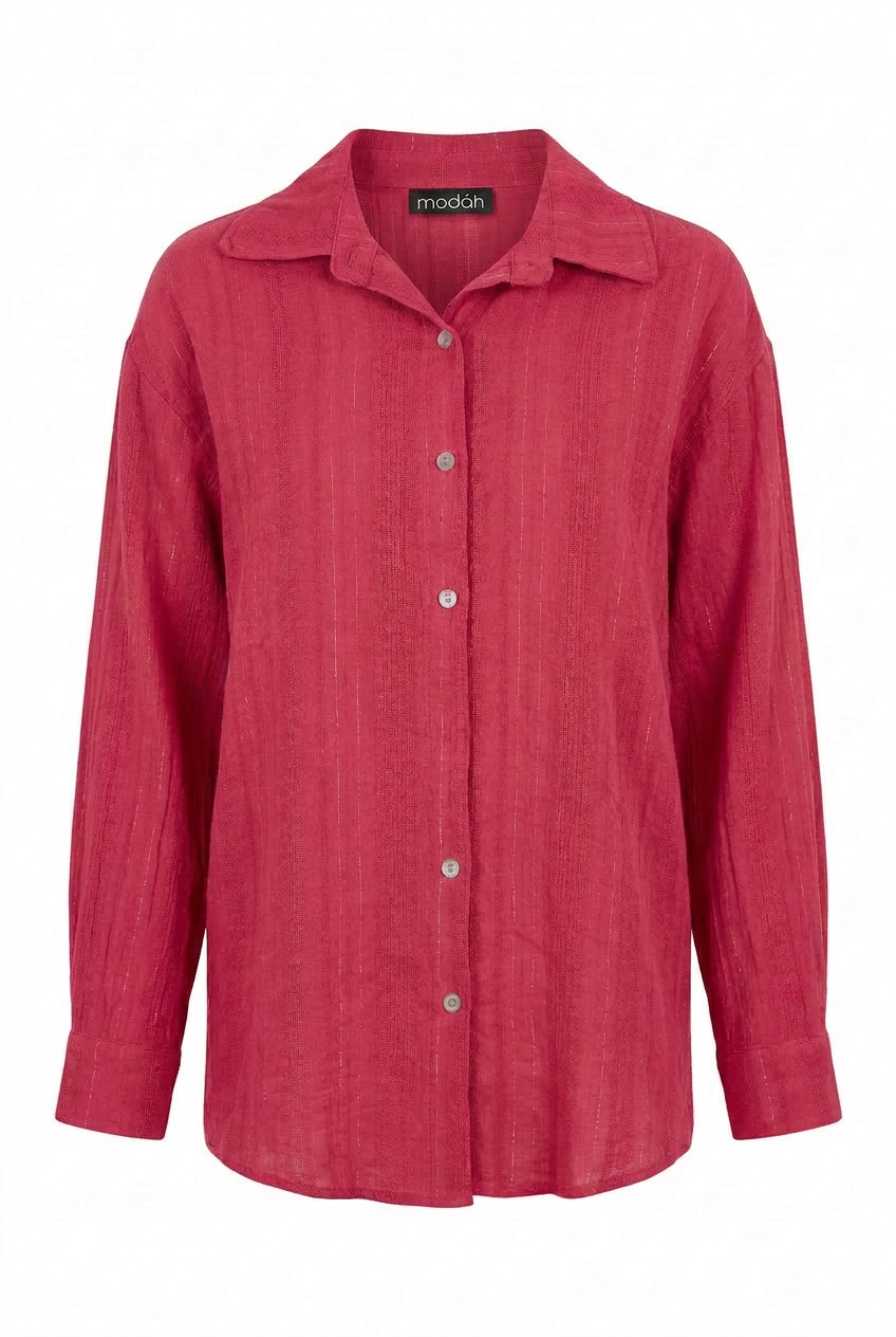 Camicia Oversize in Cotone