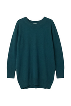 Maglione con scollatura a V sul retro