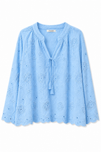 Blusa in Sangallo