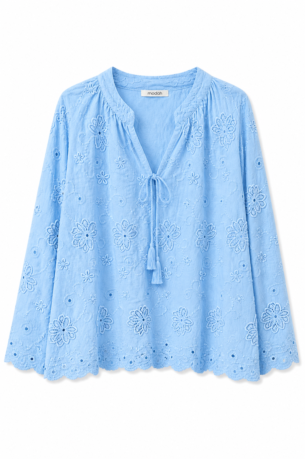 Blusa in Sangallo