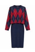 Completo Maglia e Vestito a Rombi