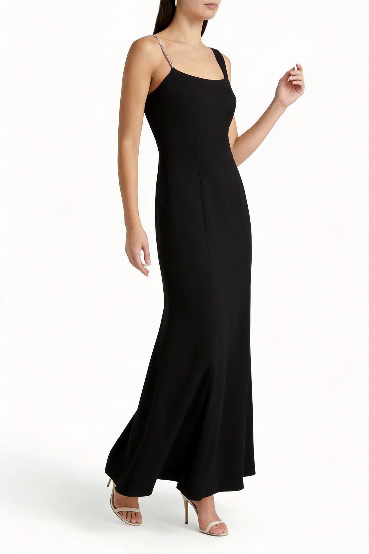 Abito in Raso Luce di Cristallo