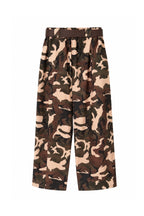 Pantalone Oversize con Motivo Camouflage
