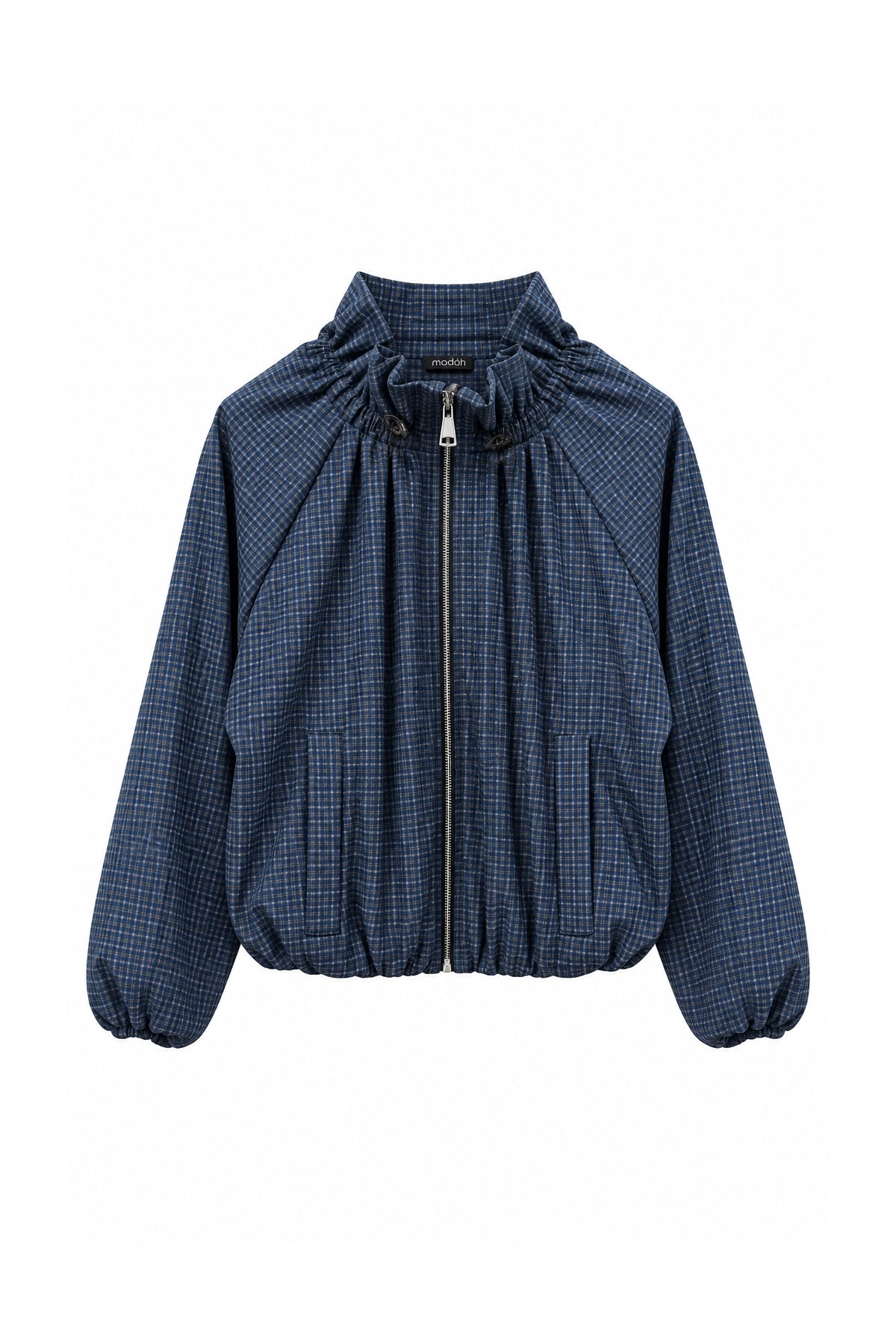 Giacca Bomber a Quadri