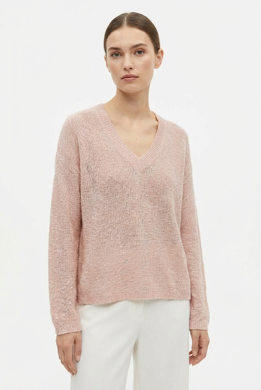 Maglione in Maglia Melange