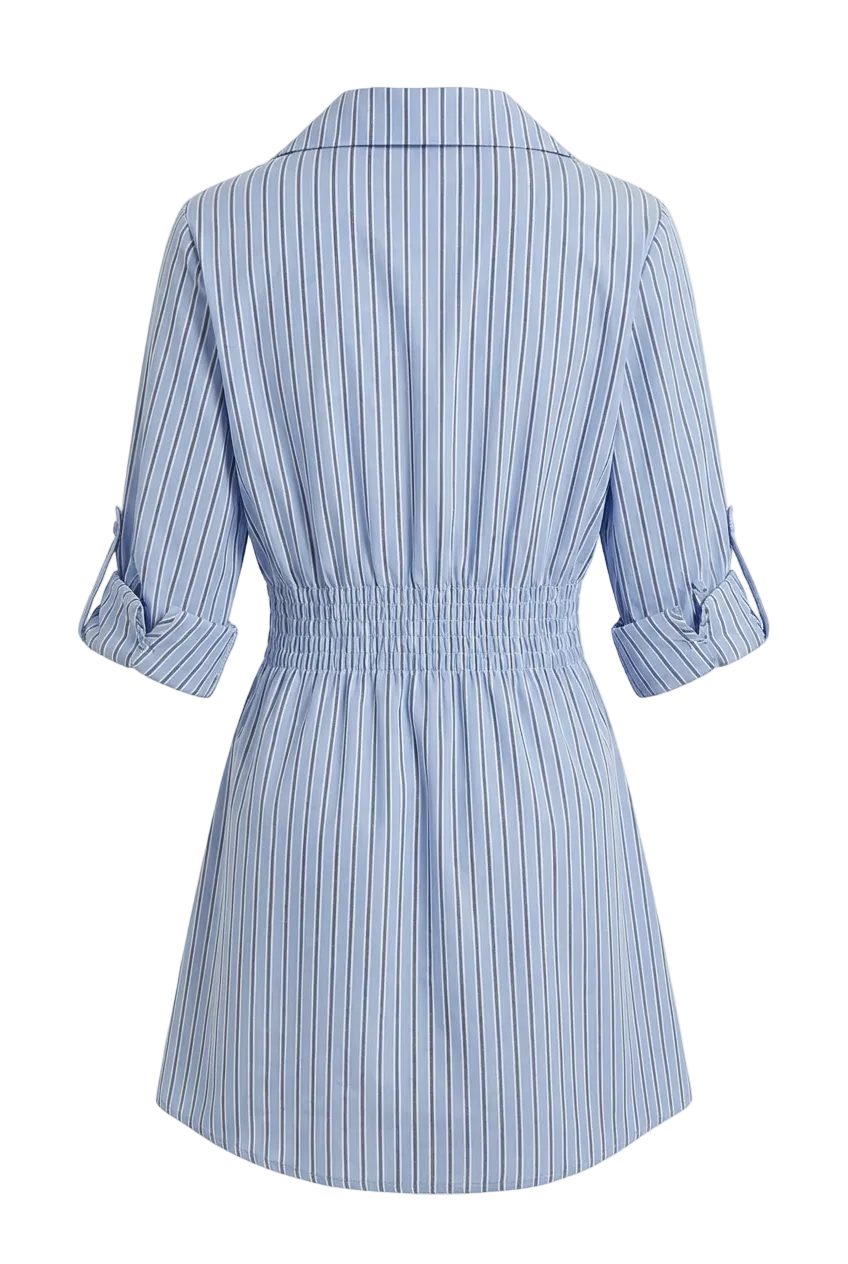 Vestito Chemisier a Righe