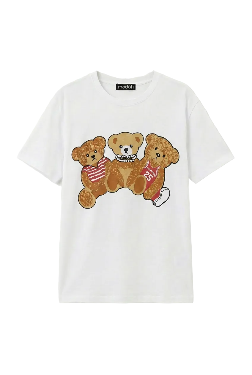 T-shirt Teddy Trio