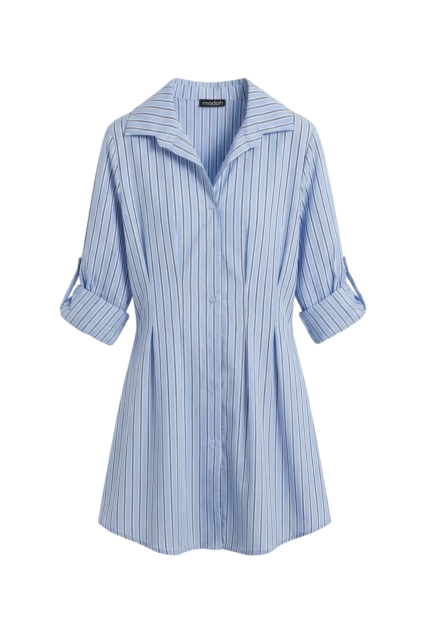 Vestito Chemisier a Righe