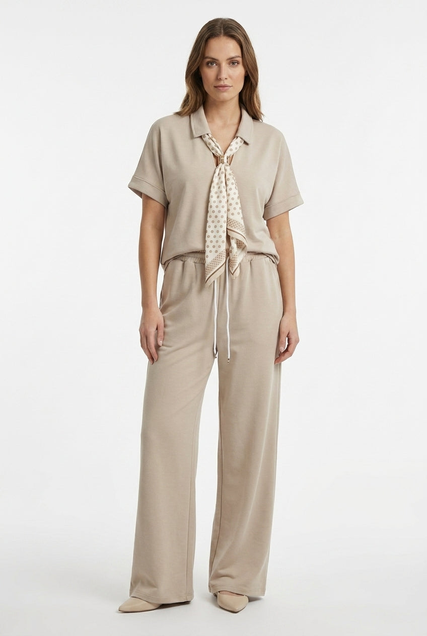 Pantaloni Jogger con Vita Elasticizzata
