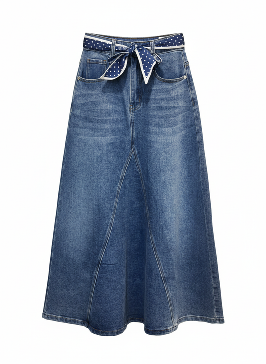 GONNA DENIM LUNGA