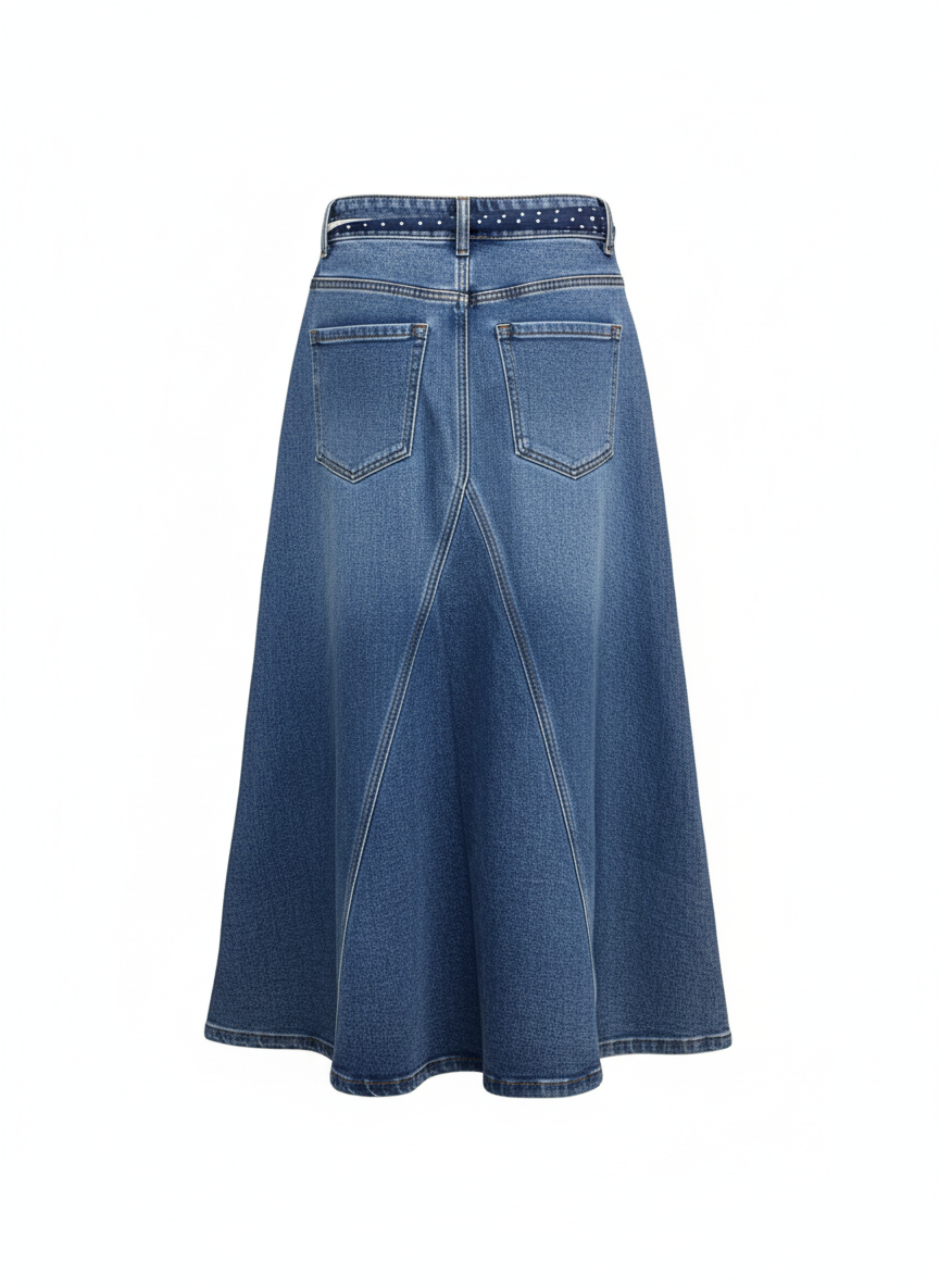 GONNA DENIM LUNGA