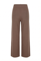 Pantaloni Wide-Leg in Maglia