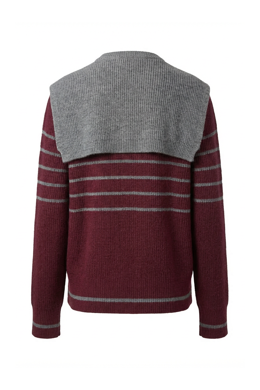 MAGLIONE CON INSERTO CARDIGAN RIMOVIBILE