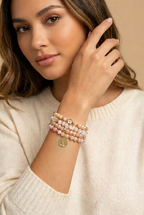 Set Bracciali Pink Glam