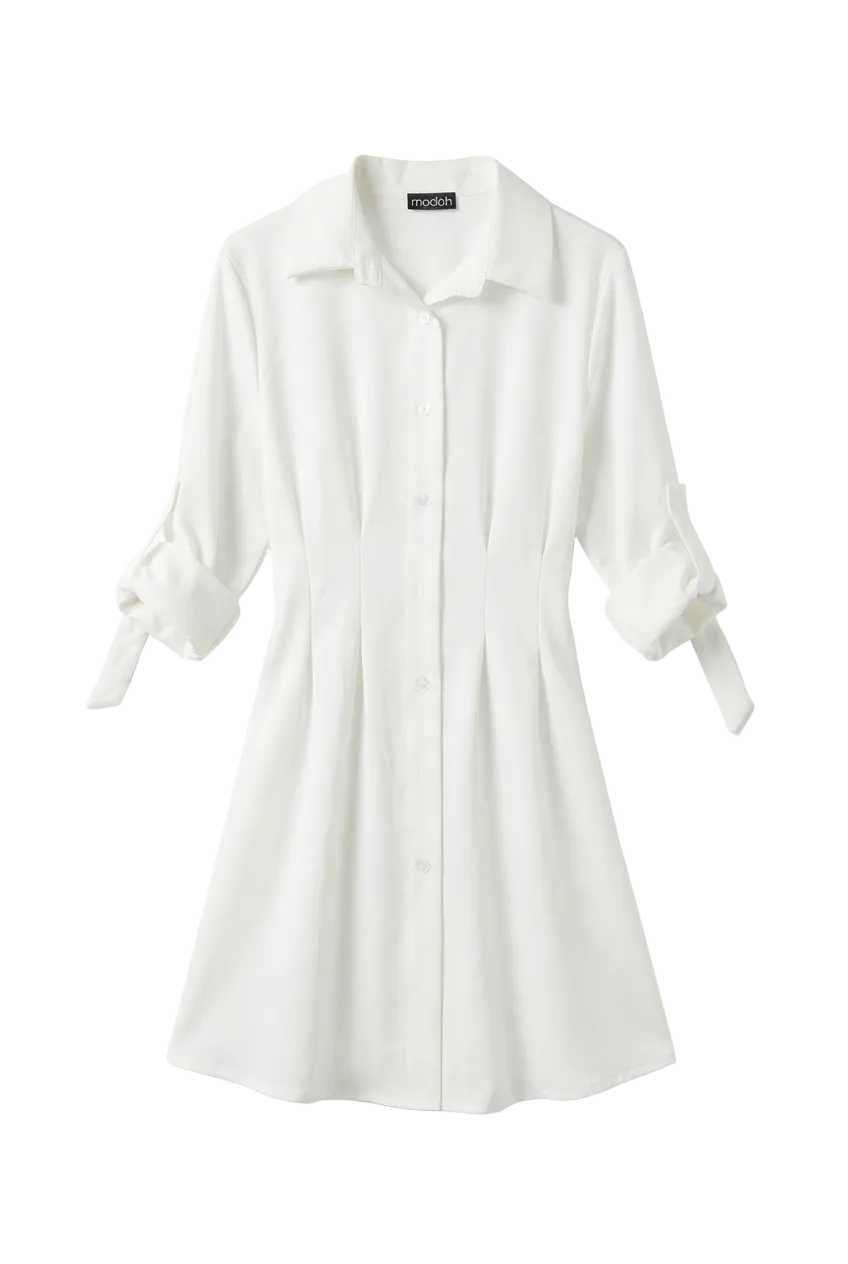 Abito Chemisier Bianco