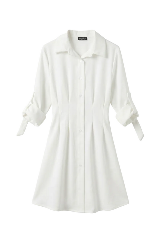 Abito Chemisier Bianco