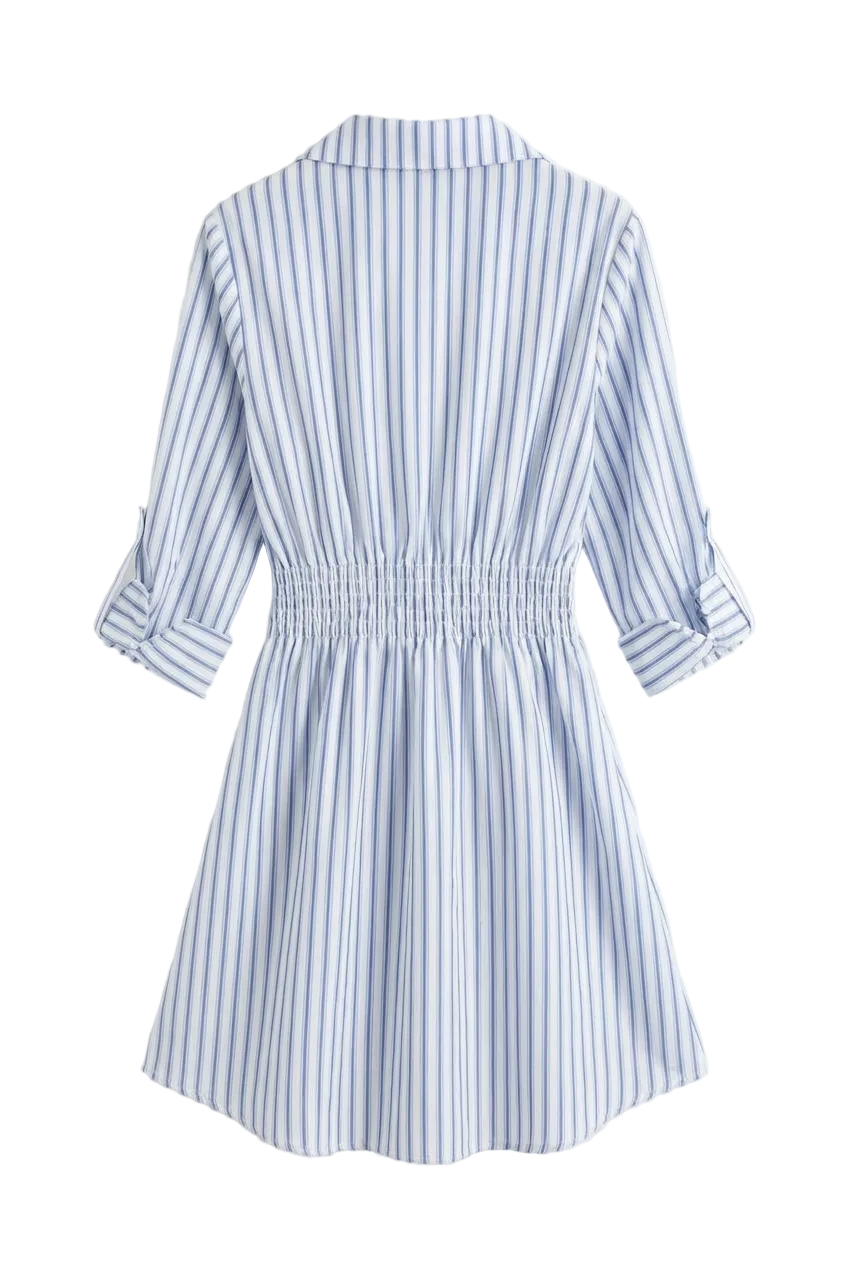 Vestito Chemisier a Righe