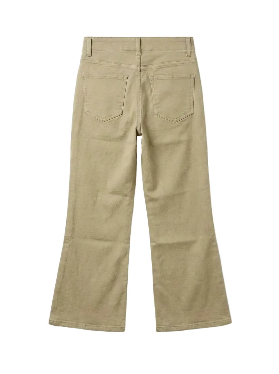 Jeans Flare in Beige