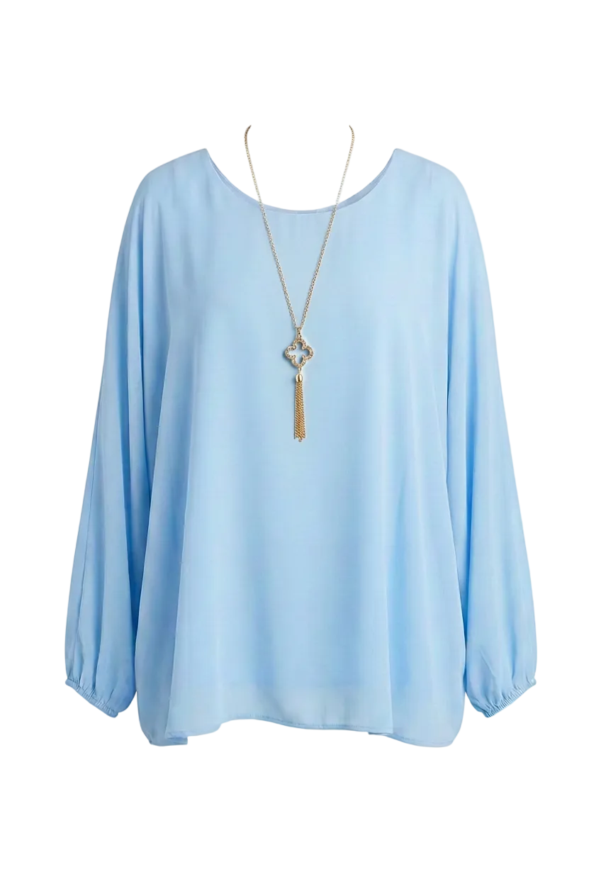 Georgette con collana abbinata