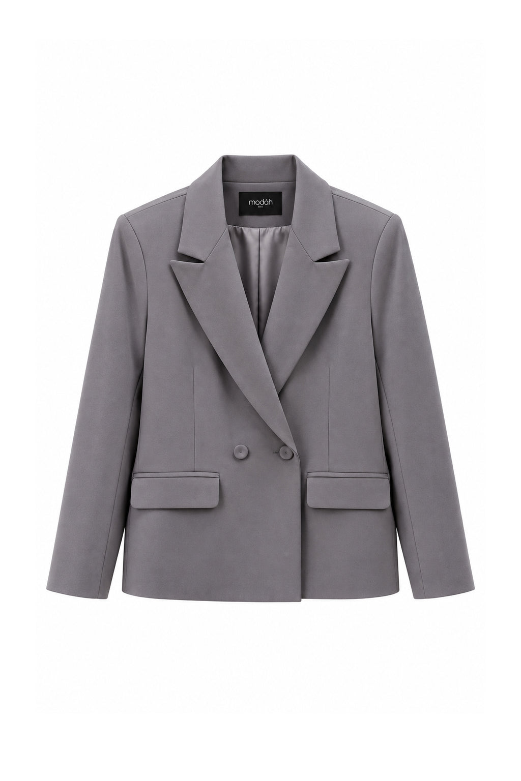Blazer Doppiopetto Sartoriale Grigio