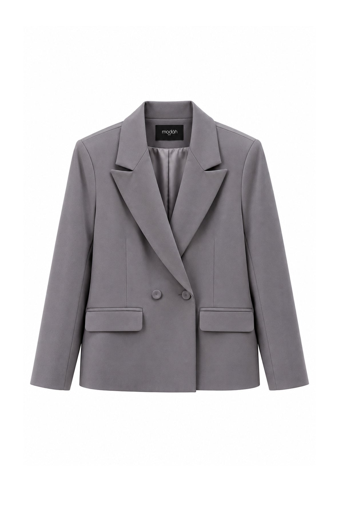 Blazer Doppiopetto Sartoriale Grigio