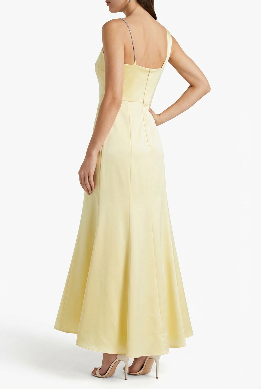 Abito in Raso Luce di Cristallo