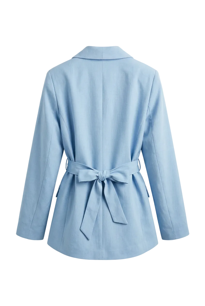 Giacca con chiusura a Fiocco