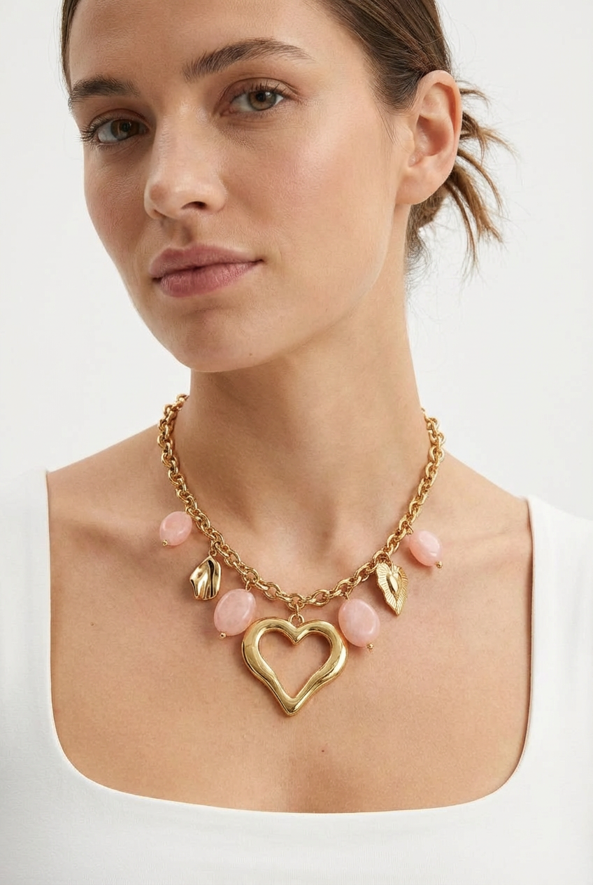 Collana Cuore d'Oro