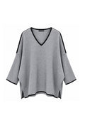 Maglione Oversize Scollo a V