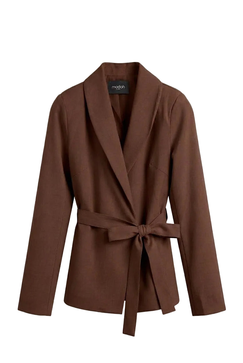 Giacca con chiusura a Fiocco