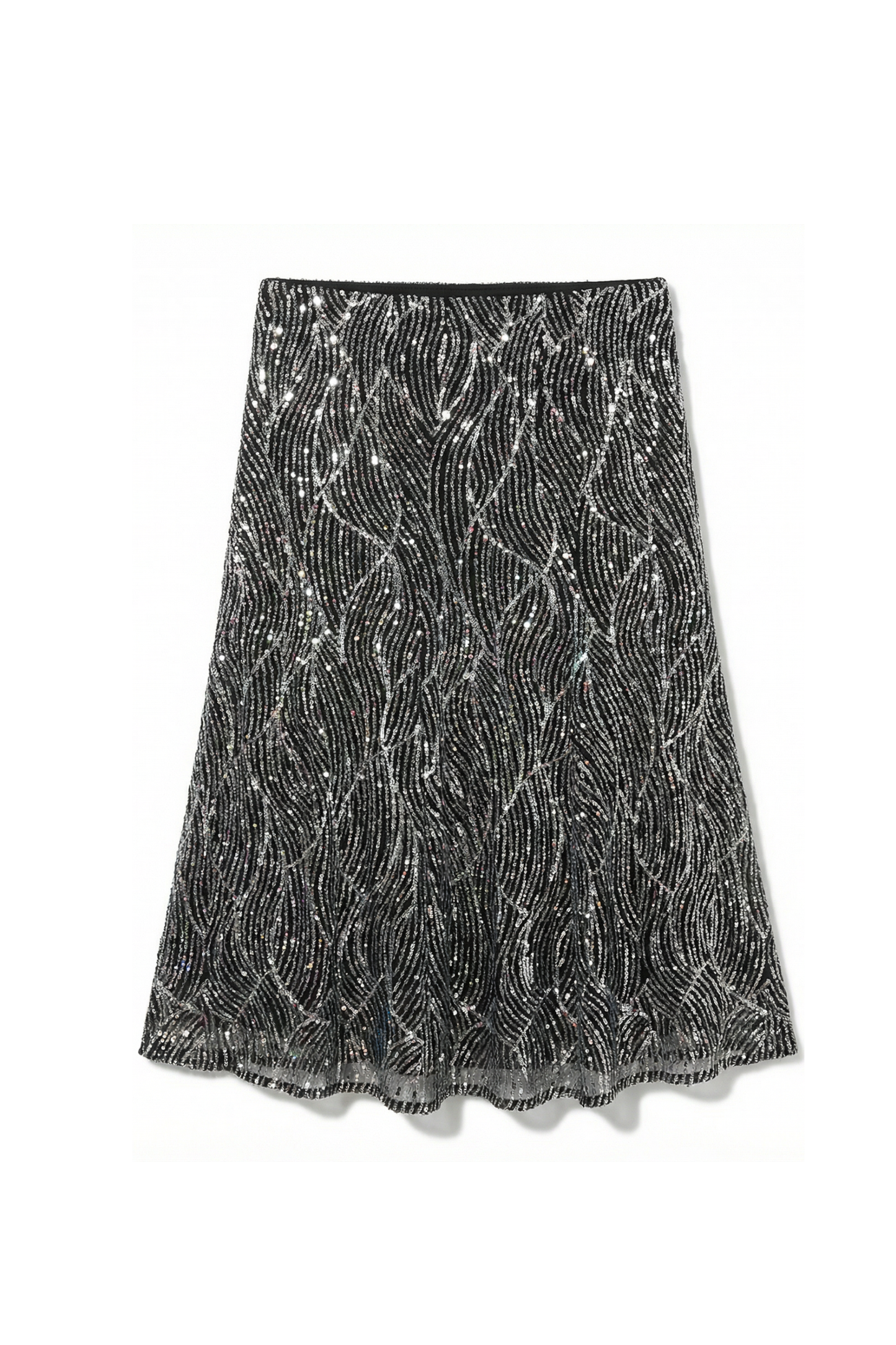 GONNA LUNGA CON PAILLETTES