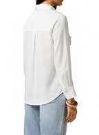 CAMICIA FIOCCO PERLINO