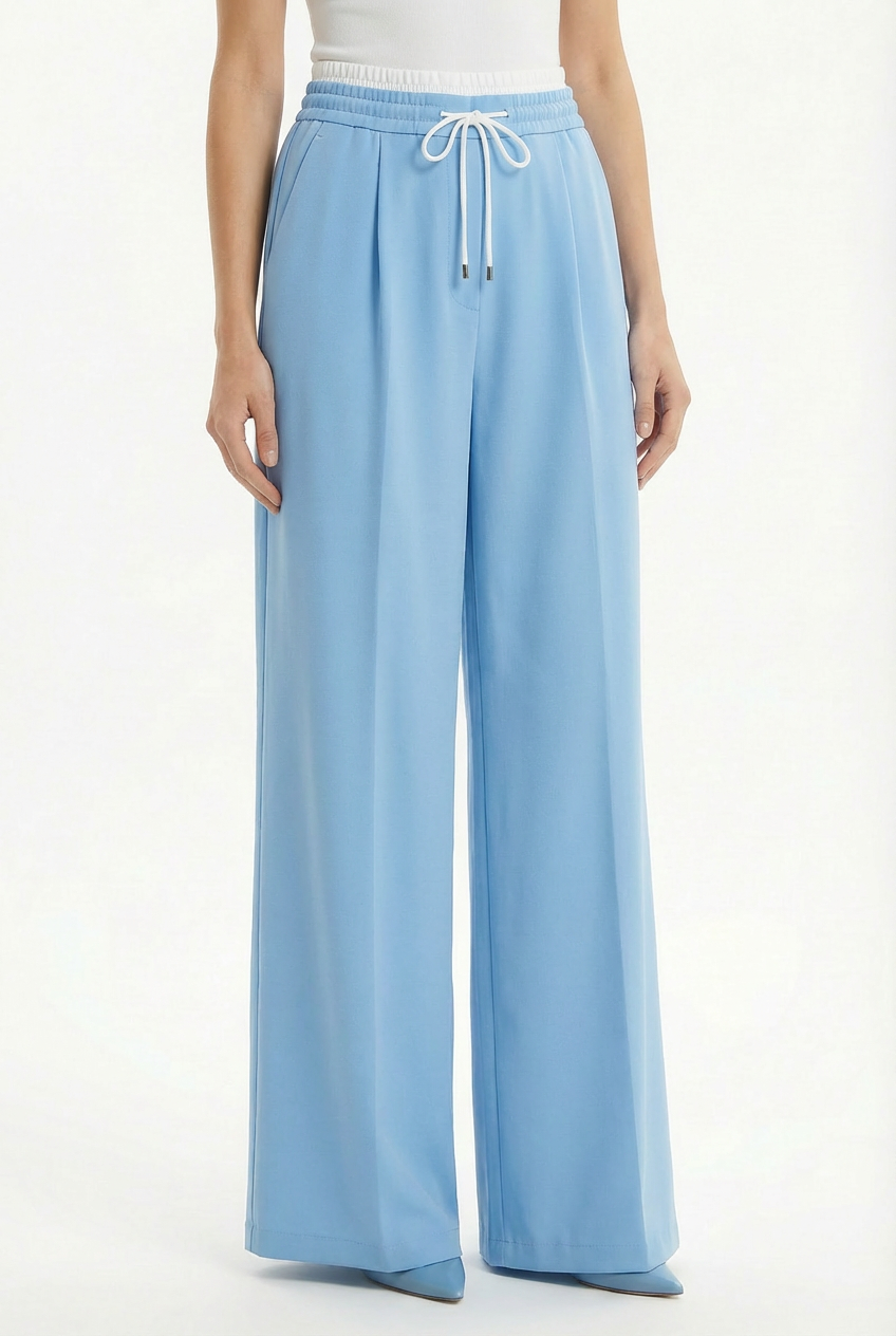 Pantaloni con fascia elastica
