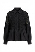 Camicia in Sangallo e Popeline