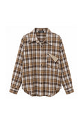 Camicia a Quadri Oversize