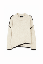 MAGLIONE BICOLORE