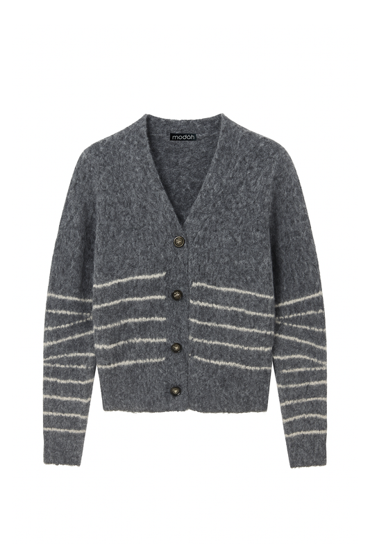 CARDIGAN MISTO LANA