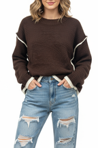 MAGLIONE BICOLORE