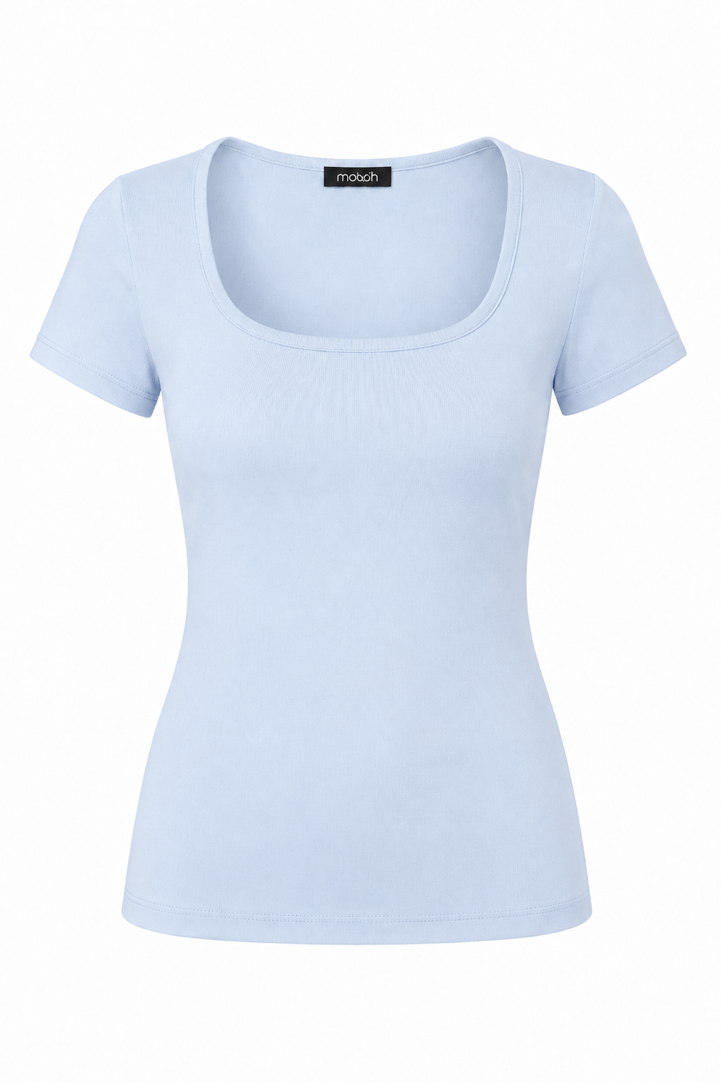 T-Shirt Slim Fit con Coppe Preformate