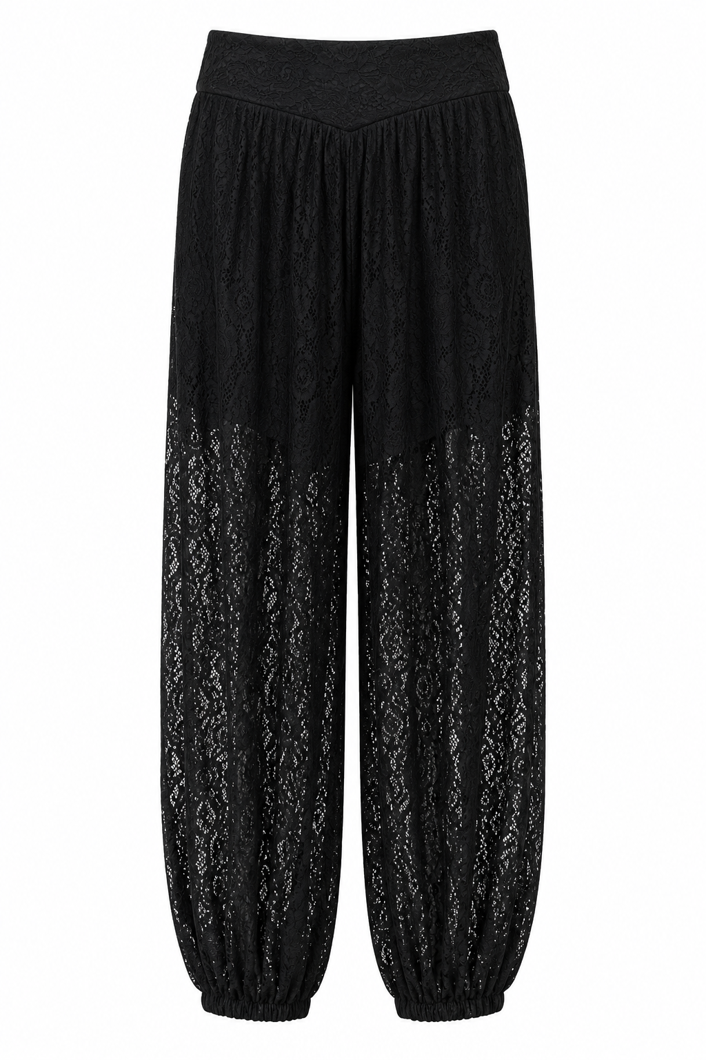 Pantaloni Harem in Pizzo