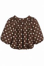 Blusa Balloon a Pois